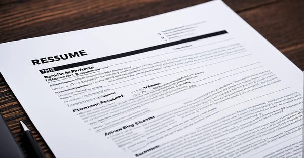 Les secrets pour rediger un cv efficace et percutant