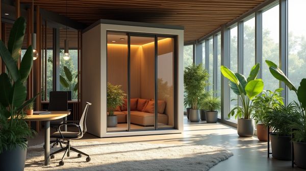 Top 5 avantages d'une cabine insonorisée pour votre bureau
